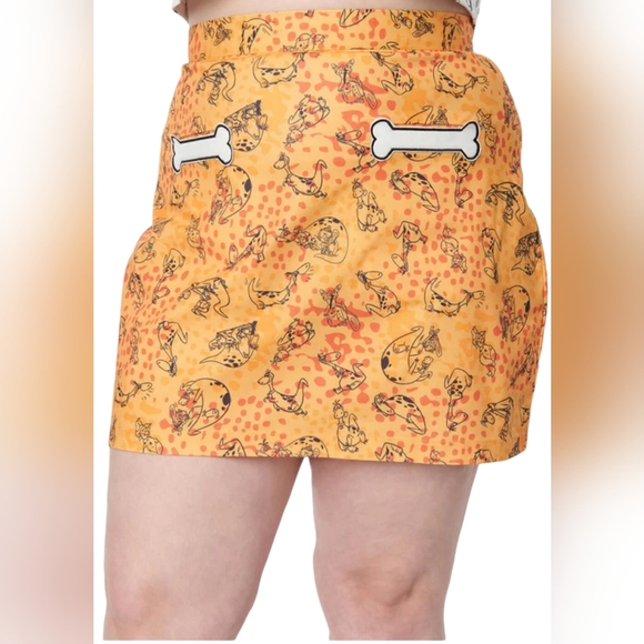 Unique Vintage x Flintstones Dino Skirt - Picture 7 of 7